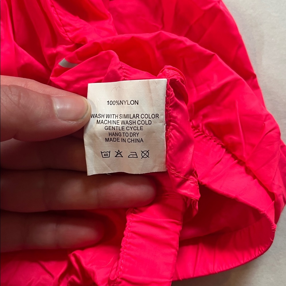 NWOT ZYIA Nylon Red Jacket size medium - Picture 4 of 6